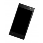 Lcd Frame Middle Chassis For Lava A76 Black By - Maxbhi Com