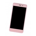Lcd Frame Middle Chassis For Leagoo Z3c Rose Gold By - Maxbhi Com
