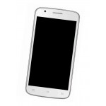 Lcd Frame Middle Chassis For Spice Communicator N500 Black By - Maxbhi Com