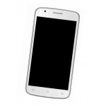 Lcd Frame Middle Chassis For Spice Communicator N500 White By - Maxbhi Com