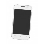 Lcd Frame Middle Chassis For Mtech Opal Pro White By - Maxbhi Com