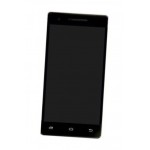 Lcd Frame Middle Chassis For Wiio Wi5 Black By - Maxbhi Com