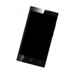 Lcd Frame Middle Chassis For Xolo Q1001 Black By - Maxbhi Com