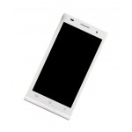 Lcd Frame Middle Chassis For Cubit Lush1 Black By - Maxbhi Com