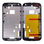 Lcd Frame Middle Chassis For Motorola New Moto G 2nd Gen Black By - Maxbhi Com