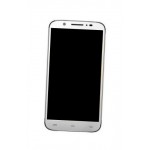 Lcd Frame Middle Chassis For Micromax Canvas Xl A119 White By - Maxbhi Com