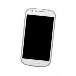 Lcd Frame Middle Chassis For Samsung I8703 White By - Maxbhi Com