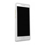 Lcd Frame Middle Chassis For Intex Aqua Q5 Golden By - Maxbhi Com