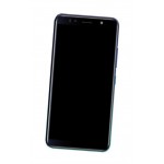 Lcd Frame Middle Chassis For Itel A36 Black By - Maxbhi Com