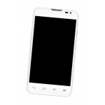 Lcd Frame Middle Chassis For Lg L65 Dual D285 White By - Maxbhi Com