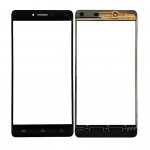 Replacement Front Glass For Infinix Hot 3 Black By - Maxbhi Com
