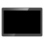 Lcd Frame Middle Chassis For Swipe Slate 2 Grey By - Maxbhi Com