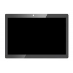 Lcd With Touch Screen For Swipe Slate 2 Black By - Maxbhi Com