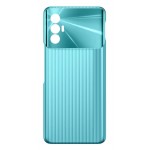 Back Panel Cover For Tecno Spark 8 Pro Cyan - Maxbhi Com