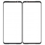 Replacement Front Glass For Asus Rog Phone 5s Pro Black By - Maxbhi Com