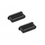 Volume Side Button Outer For Tecno Spark 8 Pro Black By - Maxbhi Com