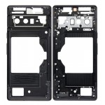 Lcd Frame Middle Chassis For Google Pixel 6 Pro Black By - Maxbhi Com