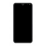 Lcd Frame Middle Chassis For I Kall K110 Blue By - Maxbhi Com