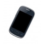 Home Button Complete For Samsung Rex 70 S3802 Blue By - Maxbhi Com