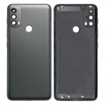 Back Panel Cover For Motorola Moto E40 Black - Maxbhi Com