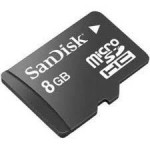Sandisk 8 GB Micro Memory Card