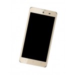 Lcd Frame Middle Chassis For Micromax Canvas Selfie 4 Q349 Black By - Maxbhi Com