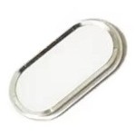 Home Button Outer For Meizu M3e Silver By - Maxbhi Com