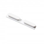 Volume Side Button Outer For Nokia X2 Rm1013 White By - Maxbhi Com
