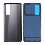 Back Panel Cover For Vivo Y53s Black - Maxbhi Com