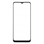 Replacement Front Glass For Realme C20a Black By - Maxbhi Com
