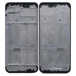 Lcd Frame Middle Chassis For Realme C35 Black By - Maxbhi Com
