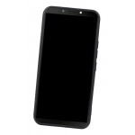 Lcd Frame Middle Chassis For Tecno Spark Youth Ka6 Black By - Maxbhi Com