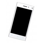 Lcd Frame Middle Chassis For Obi Alligator S454 White By - Maxbhi Com