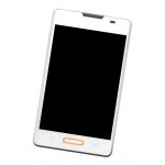 Lcd Frame Middle Chassis For Lg Optimus L4 Ii E440 Black By - Maxbhi Com