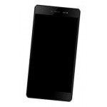 Lcd Frame Middle Chassis For Micromax Canvas 5 Black By - Maxbhi Com