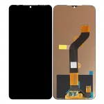 LCD with Touch Screen for Tecno Pop 5 Pro Light Blue