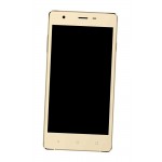 Lcd Frame Middle Chassis For Karbonn Fashion Eye Champagne By - Maxbhi Com