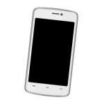 Lcd Frame Middle Chassis For Hitech S410 Amaze White By - Maxbhi Com