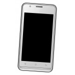 Lcd Frame Middle Chassis For Trio T41 Selfie 2 Black By - Maxbhi Com