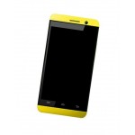 Lcd Frame Middle Chassis For Celkon Ar40 Rahmanishq Yellow By - Maxbhi Com
