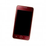 Home Button Complete For Samsung Z1 Red By - Maxbhi Com