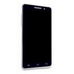 Lcd Frame Middle Chassis For Celkon Monalisa 5 Black By - Maxbhi Com