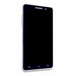 Lcd Frame Middle Chassis For Celkon Monalisa 5 White By - Maxbhi Com