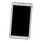 Lcd Frame Middle Chassis For Unic N3 White By - Maxbhi Com