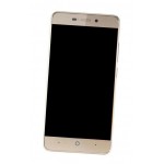 Lcd Frame Middle Chassis For Zte Blade A452 Black By - Maxbhi Com