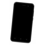 Lcd Frame Middle Chassis For Intex Aqua 4g Mini Black By - Maxbhi Com