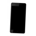 Lcd Frame Middle Chassis For Intex Cloud V Black By - Maxbhi Com