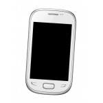 Home Button Complete For Samsung Rex 90 S5292 Black By - Maxbhi Com