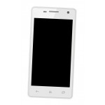 Lcd Frame Middle Chassis For Maxx Ax5 Plus White By - Maxbhi Com