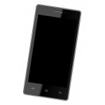 Lcd Frame Middle Chassis For Intex Cloud Y17 Black By - Maxbhi Com
